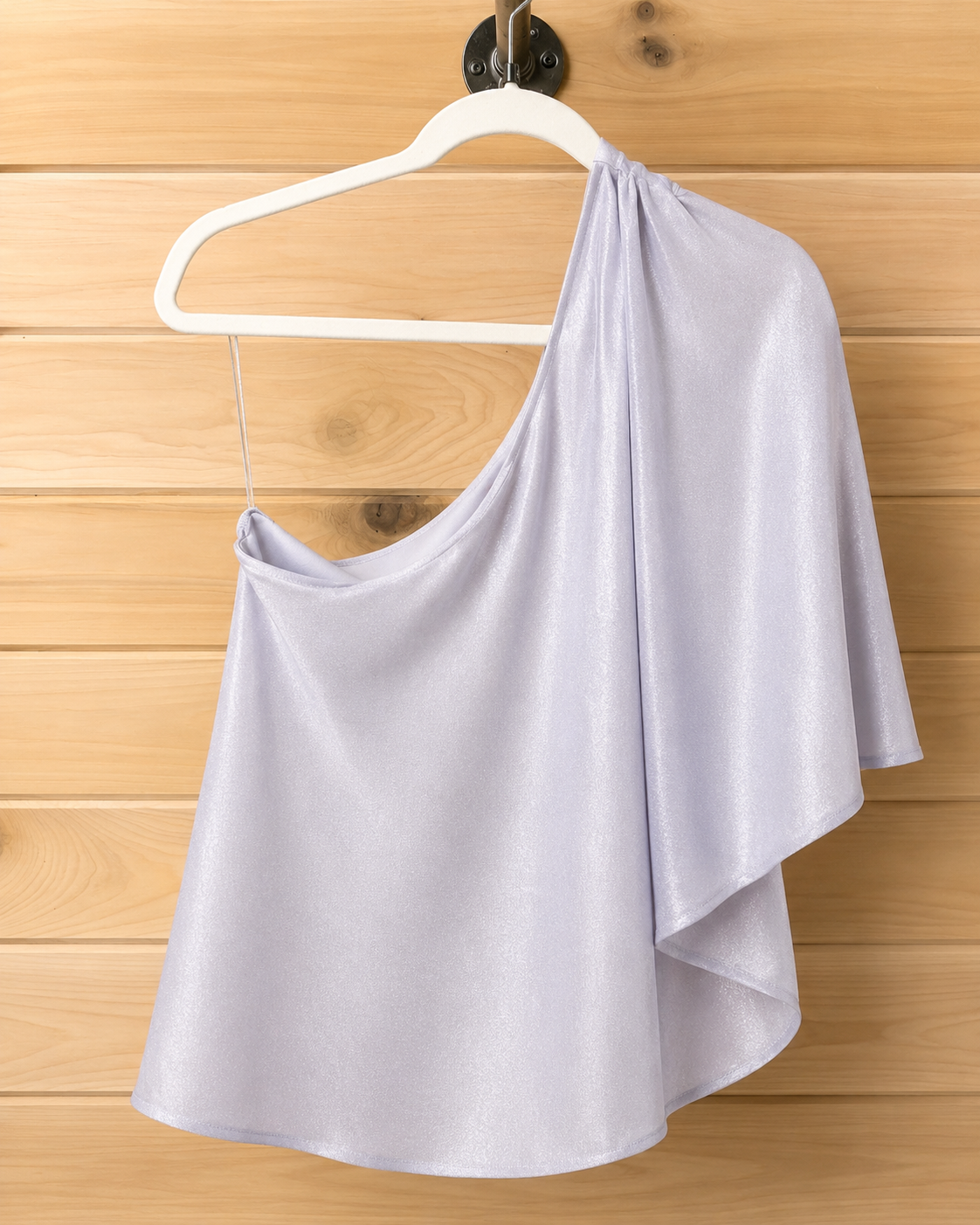 Andrèe by unit Asymmetrical Purple blouse