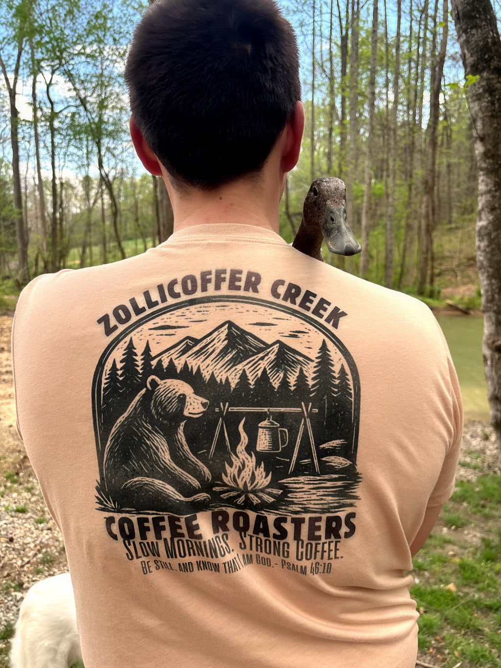 Zollicoffer Creek Coffee Roasters Grumpy Old Bear Tee