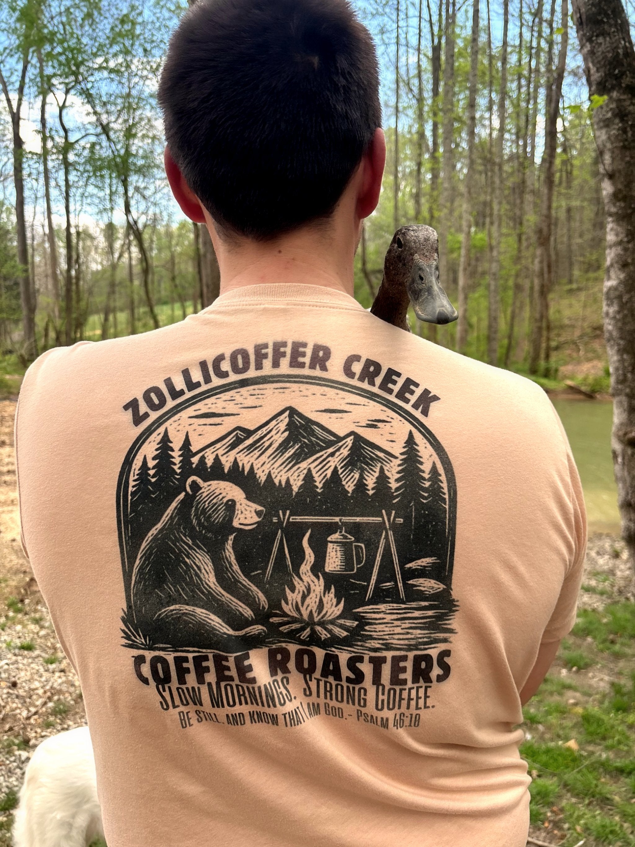 Zollicoffer Creek Coffee Roasters Grumpy Old Bear Tee