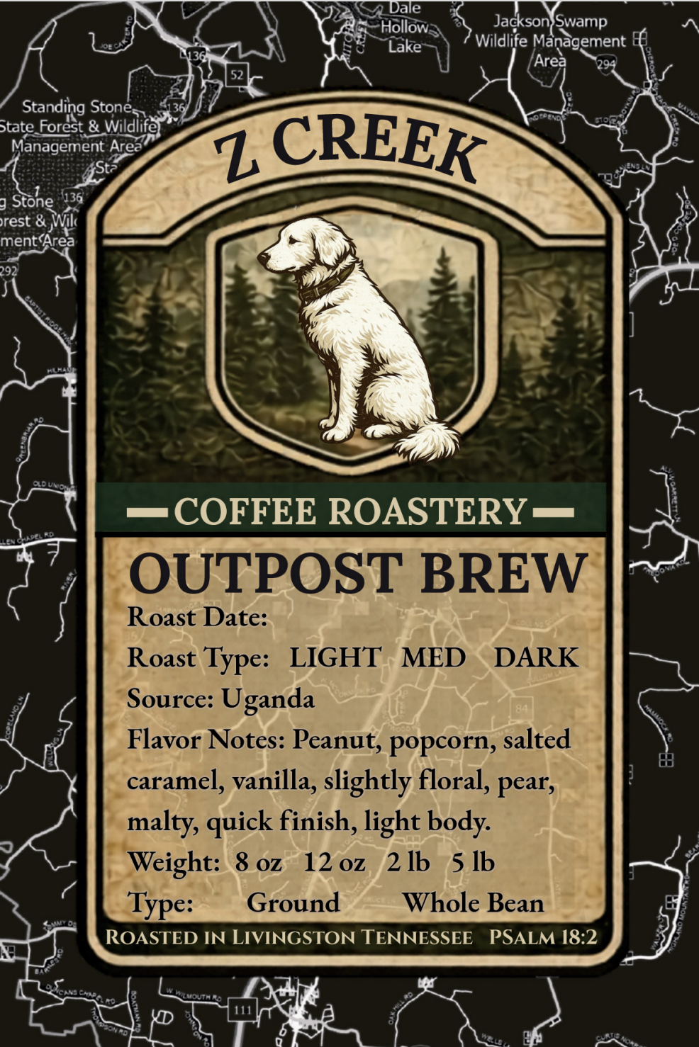 The Outpost | Medium Roast | Single Origin Uganda