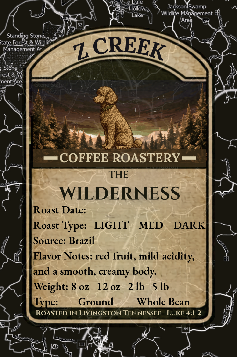 The Wilderness | Medium Roast | Single Origin Brazil